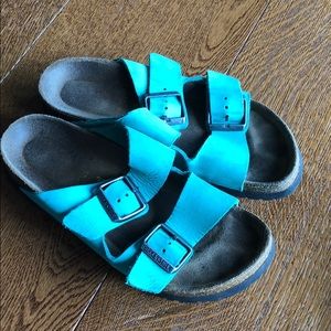 Teal Birkenstock’s